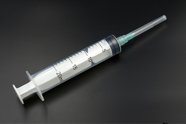 3-part syringe, luer lock, 20ml, with needle