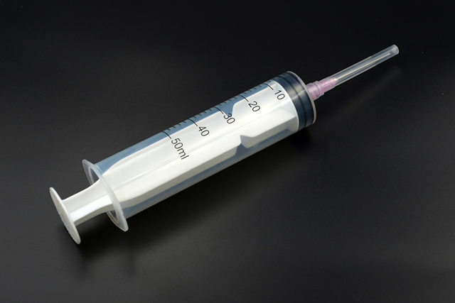 3-part syringe, luer lock, 50ml, with needle